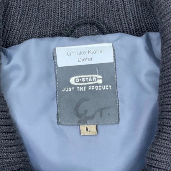 G-Star Black Bomber Jacket - Picture 5 of 10